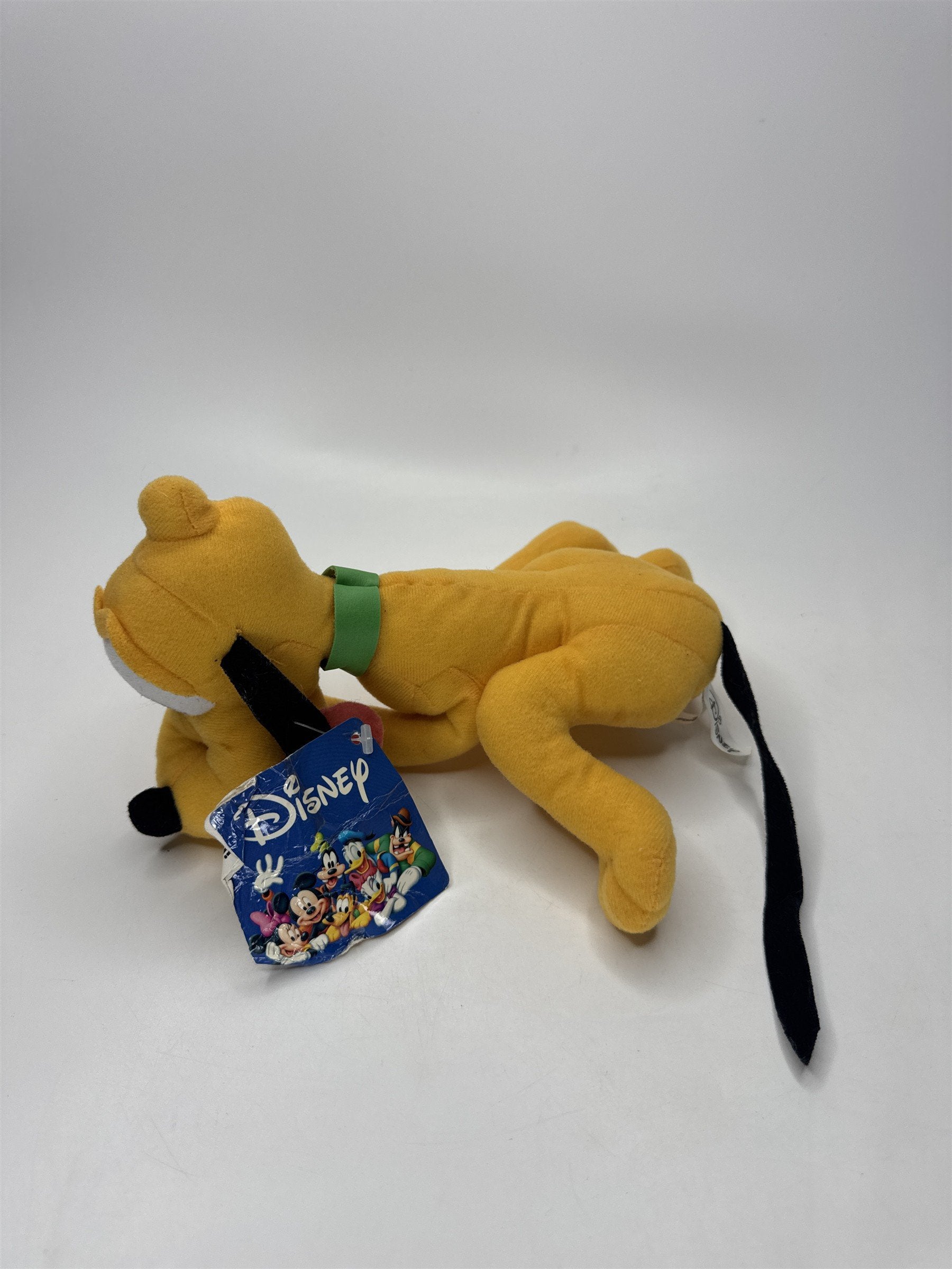 Disney Pluto Plush Toy Stuffed Animal Yellow Dog Mickey Mouse Friends
