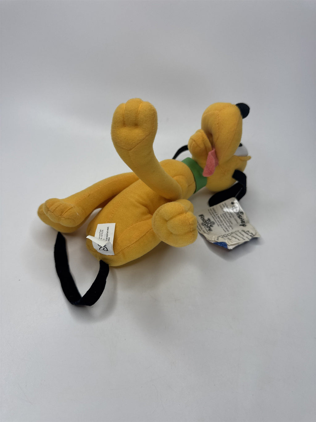 Disney Pluto Plush Toy Stuffed Animal Yellow Dog Mickey Mouse Friends