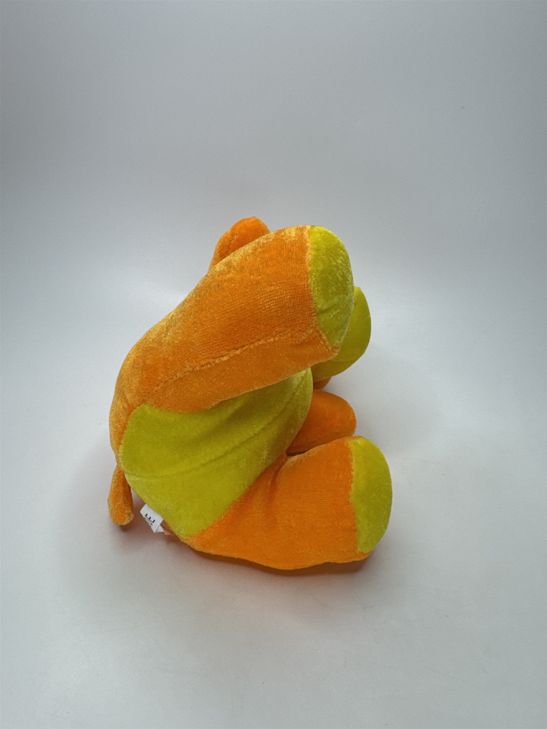 Orange Yellow Plush Horse Pony Donkey Stuffed Animal Hanging Ornament