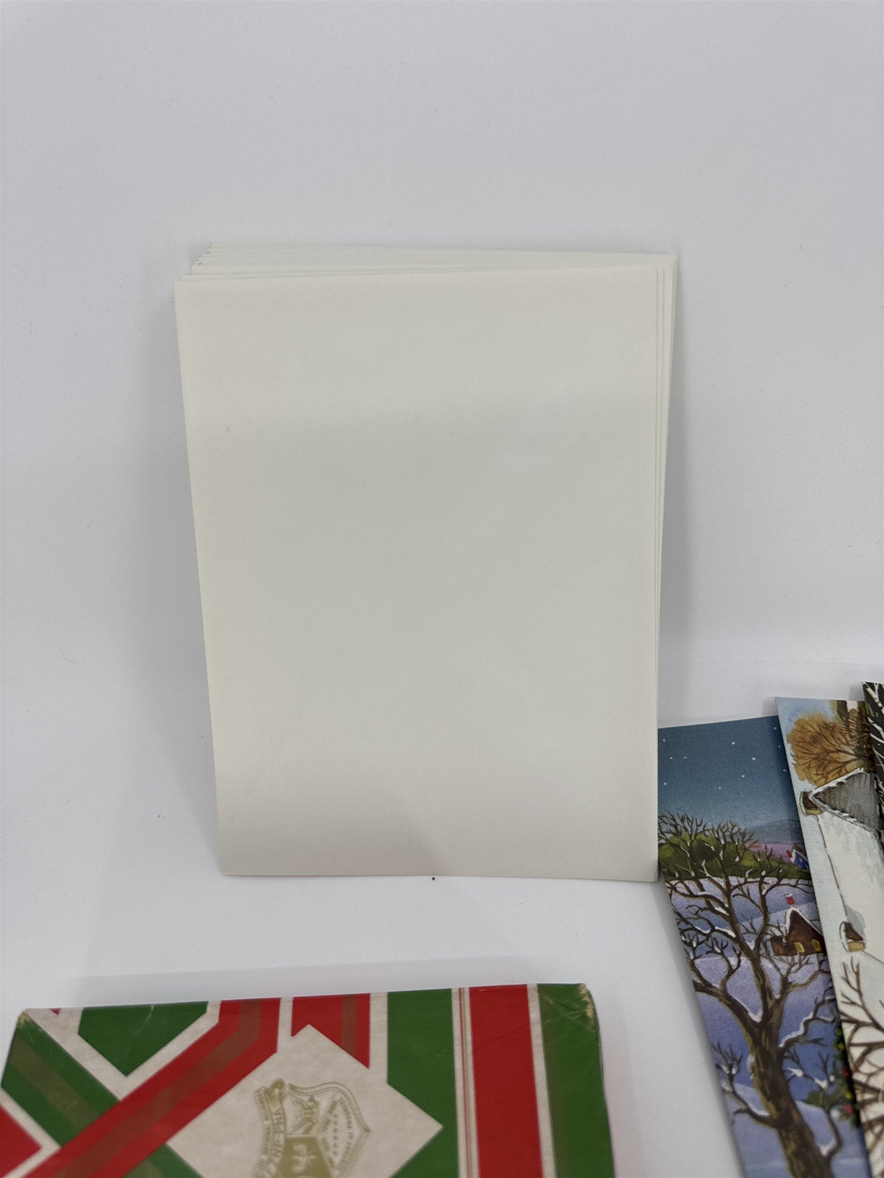 Vintage Christmas Card Lot 15 NOS Assorted Lot Famous Artist Studios