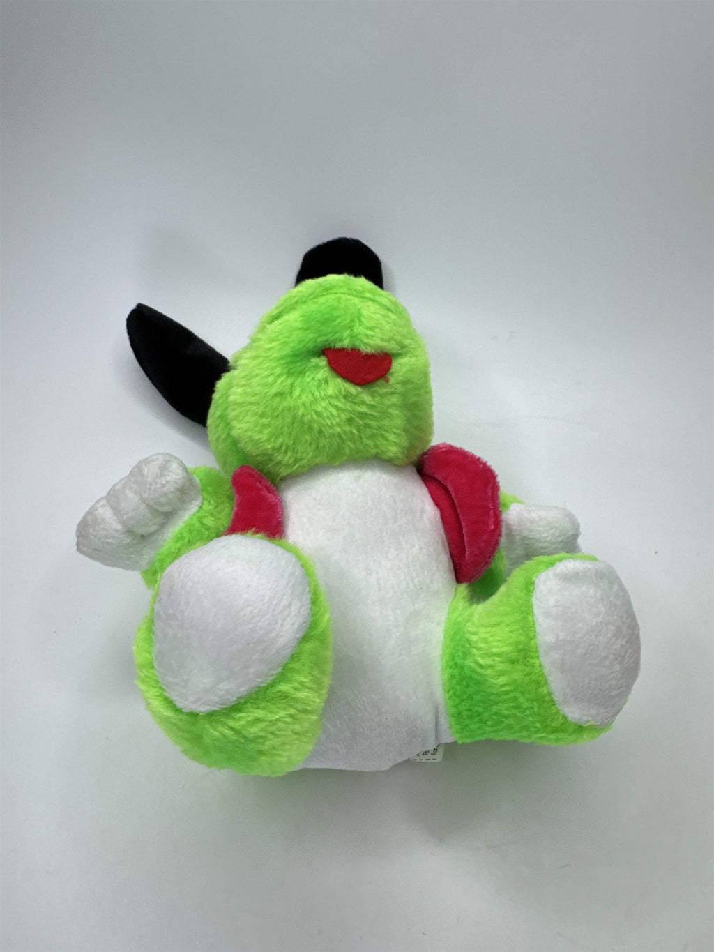 ToyMax Lime Green Dog Puppy Plush Stuffed Animal Pink Scarf Collectible