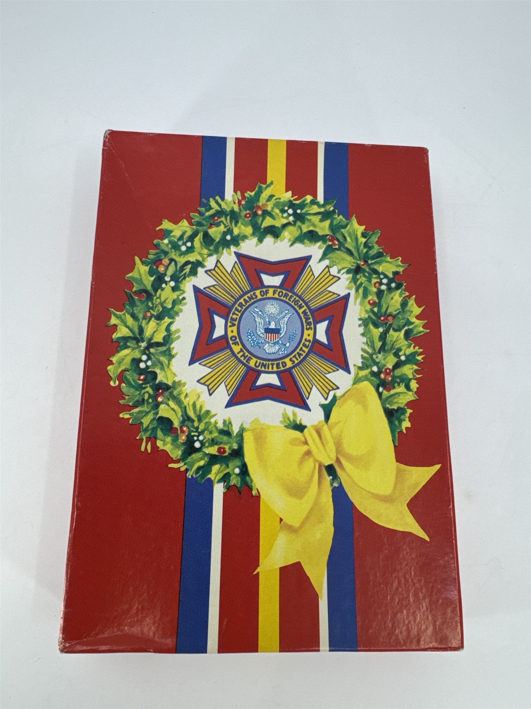 Vintage Christmas Card Lot 21 NOS Assorted Doehla Inc. Veterans Of Foreign Wars