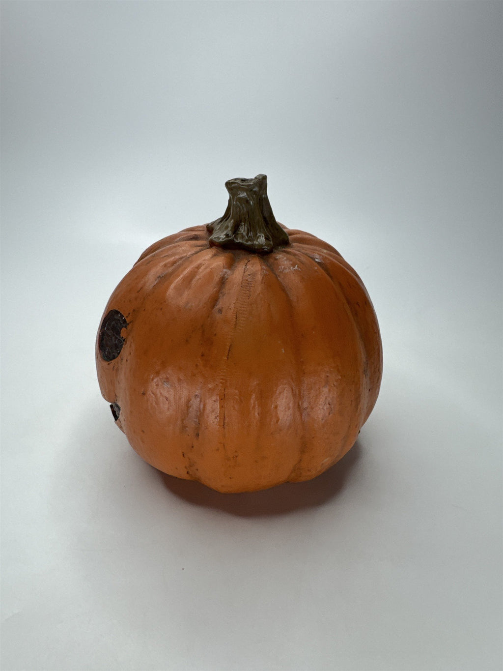 Resin Pumpkin Jack O'Lantern Fall Halloween Decor Collectible