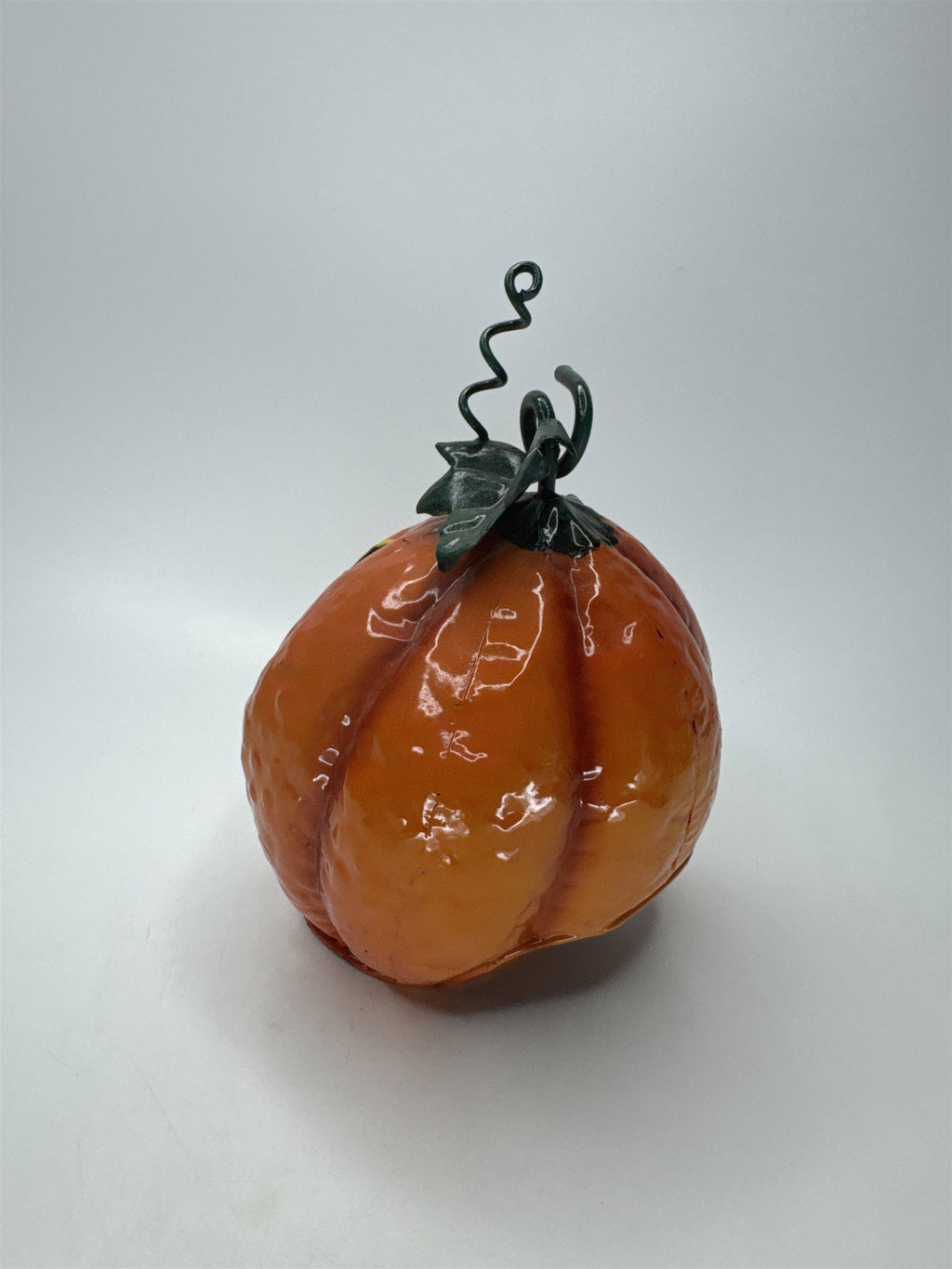 Metal Jack O Lantern Candle Holder Pumpkin Tealight Votive Halloween Decor