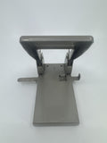 Vintage Grey Metal Bates Perforator Two Hole Punch Paper Hole Puncher