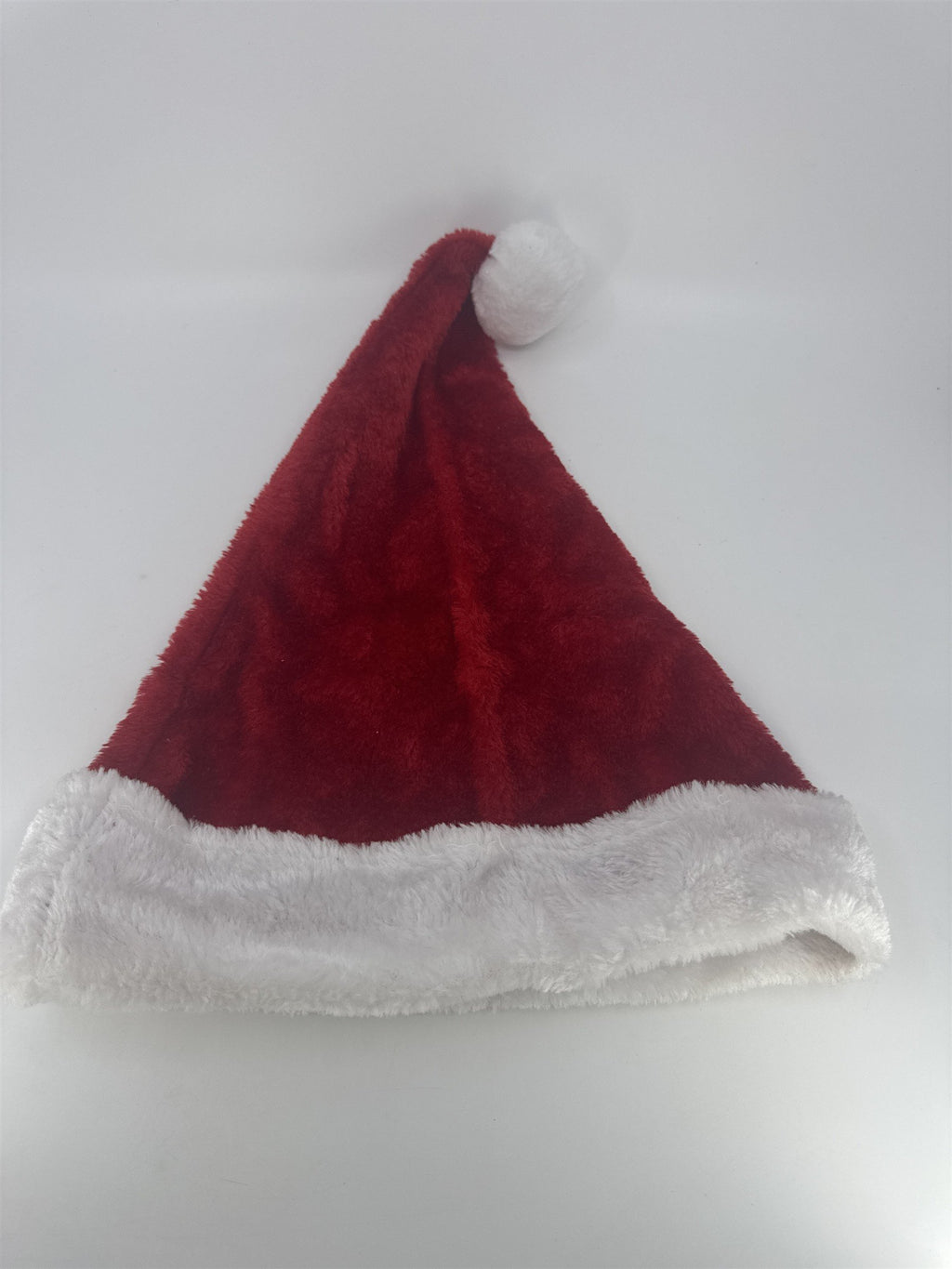 Red And White Holiday Santa Claus Hat Cheerful Holiday Hat