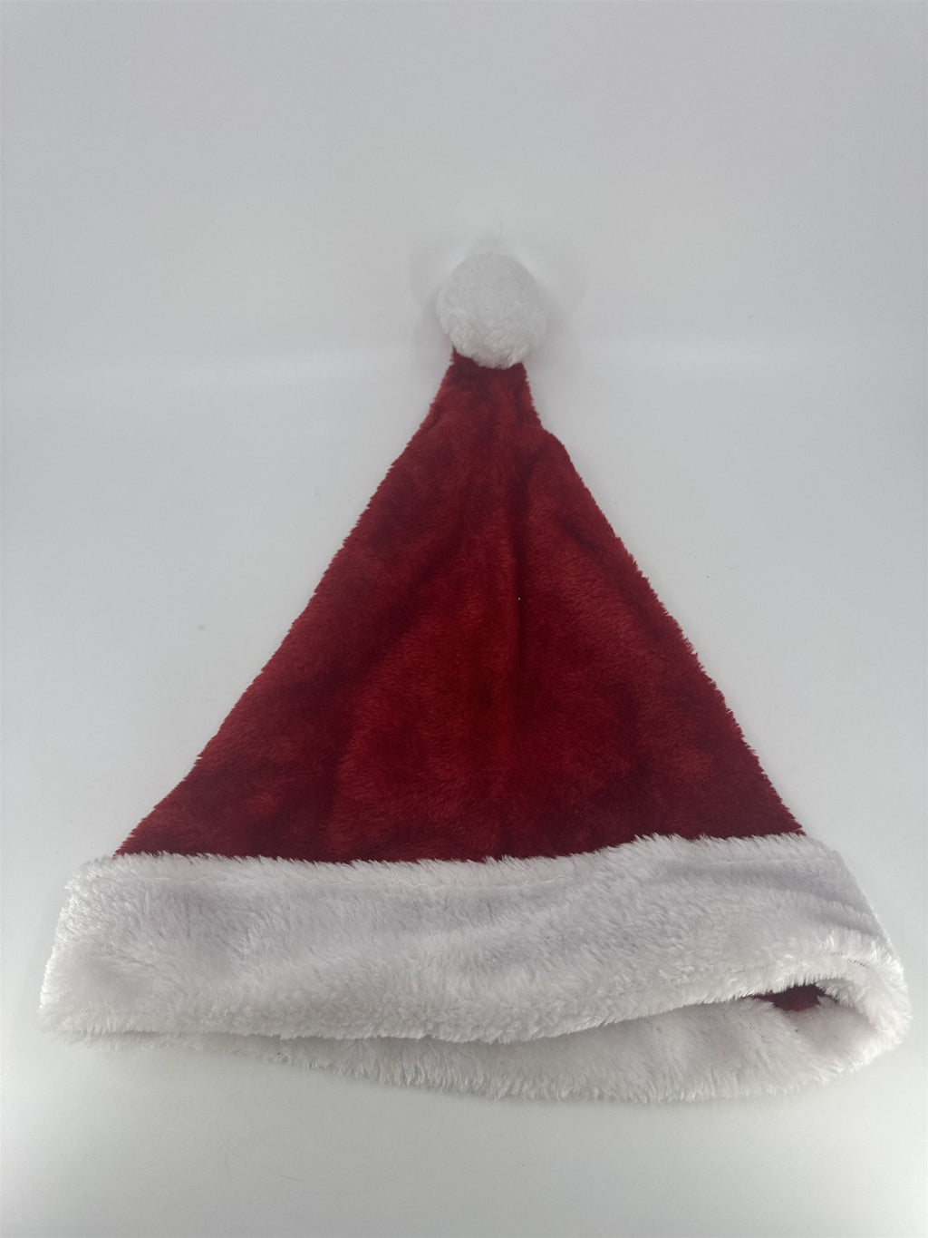 Red And White Holiday Santa Claus Hat Cheerful Holiday Hat