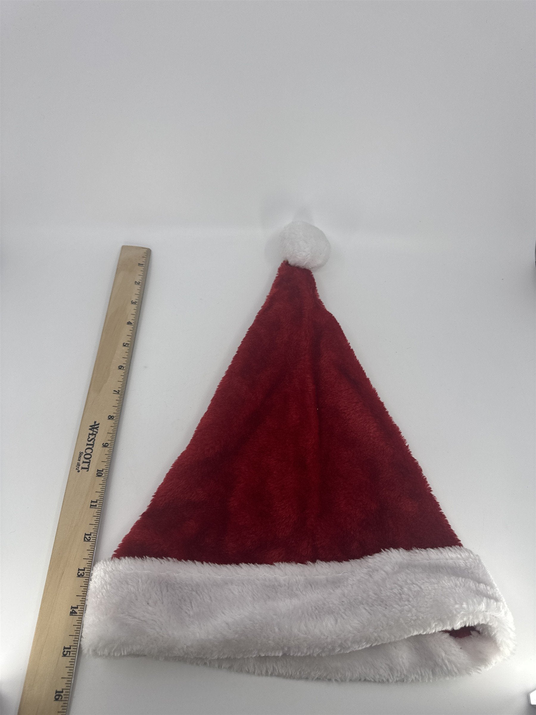 Red And White Holiday Santa Claus Hat Cheerful Holiday Hat
