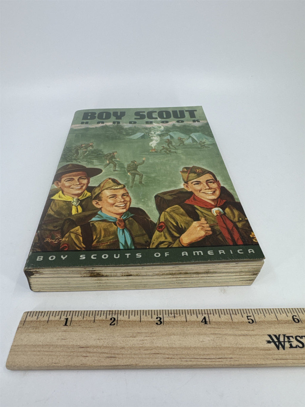 Vintage Boy Scout Handbook 7th Edition Softcover Outdoors/Nature Book