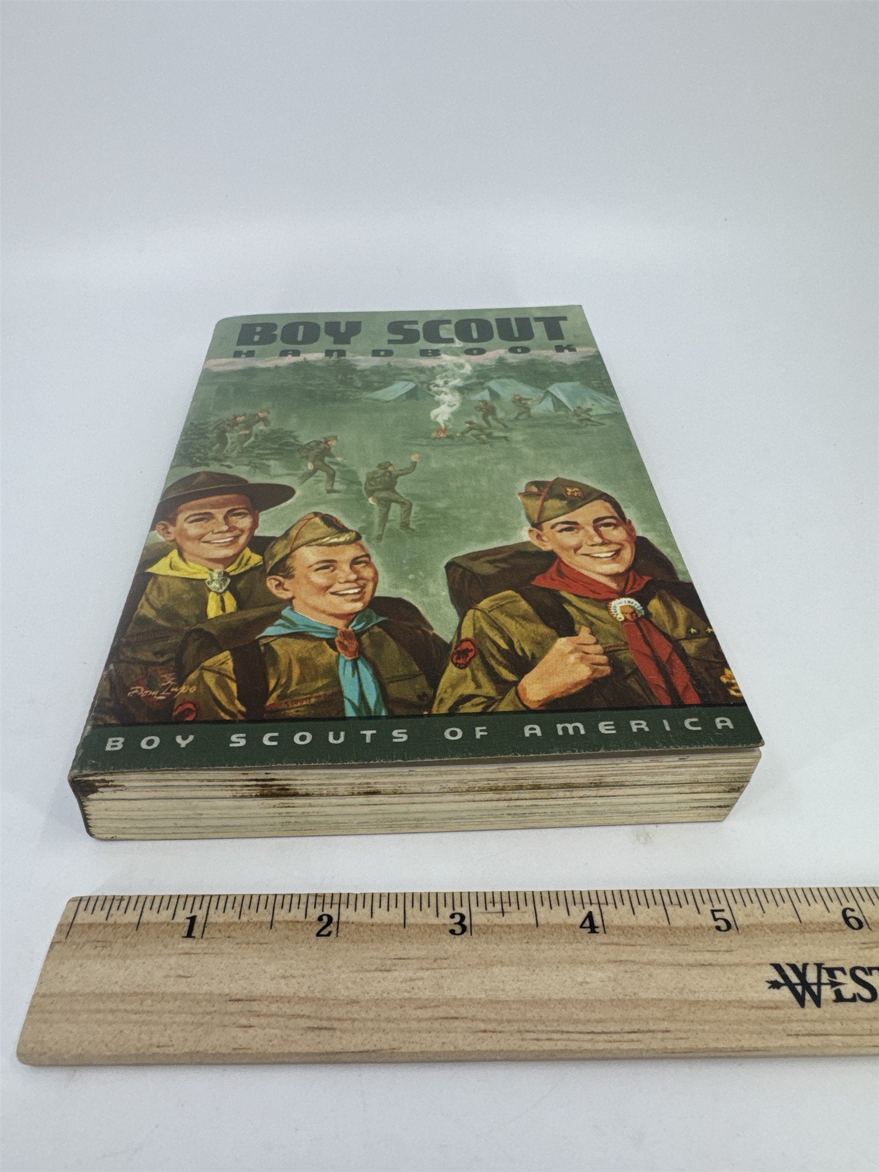 Vintage Boy Scout Handbook 7th Edition Softcover Outdoors/Nature Book