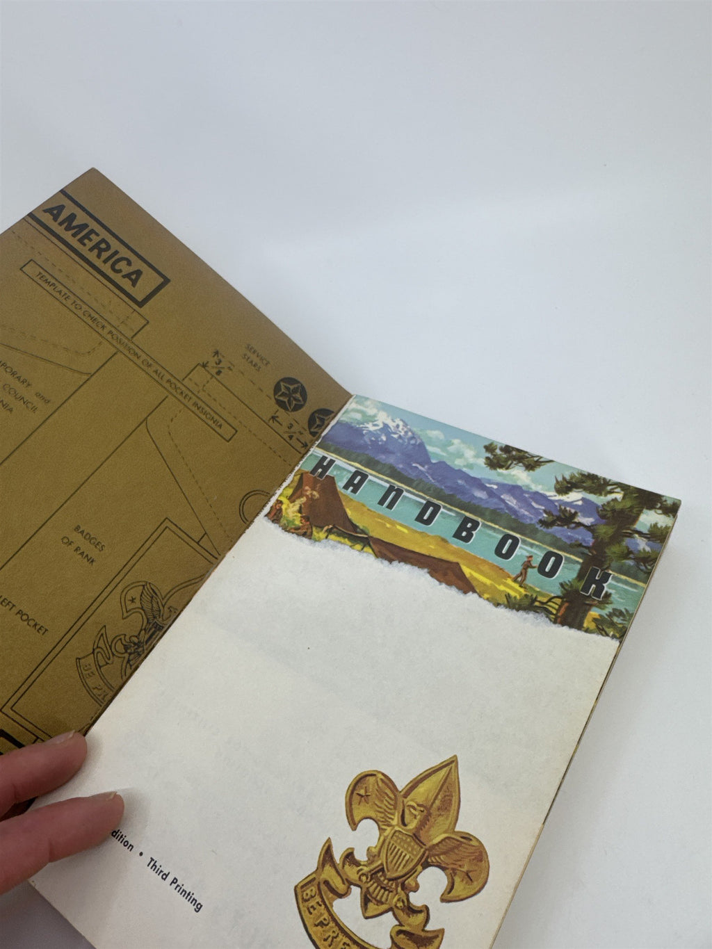 Vintage Boy Scout Handbook 7th Edition Softcover Outdoors/Nature Book