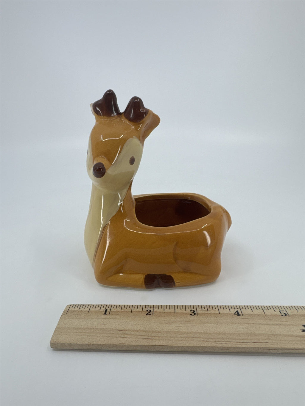 Dexter The Deer Ceramic Christmas Decor Succulent Reindeer Planter Pot
