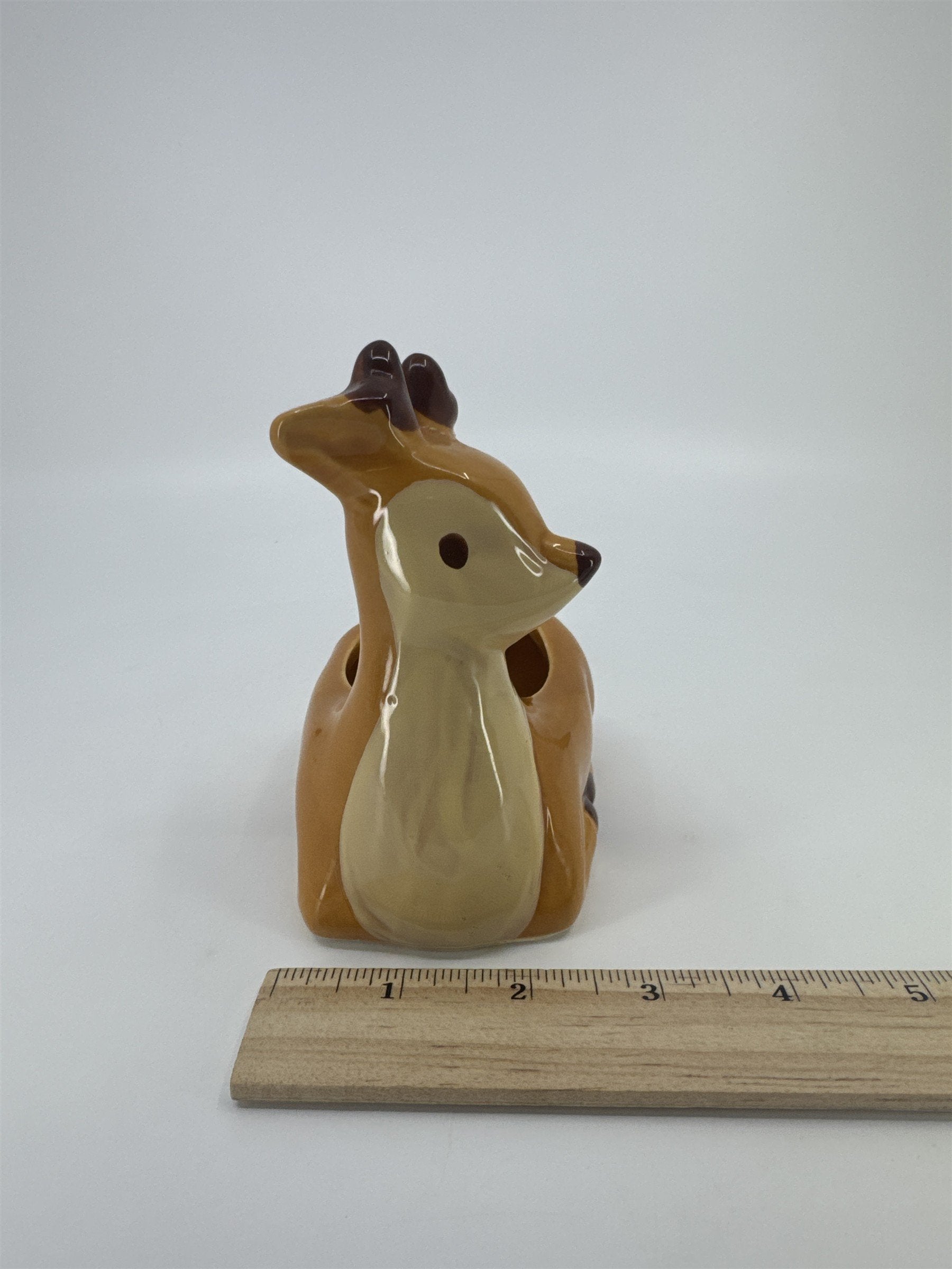 Dexter The Deer Ceramic Christmas Decor Succulent Reindeer Planter Pot