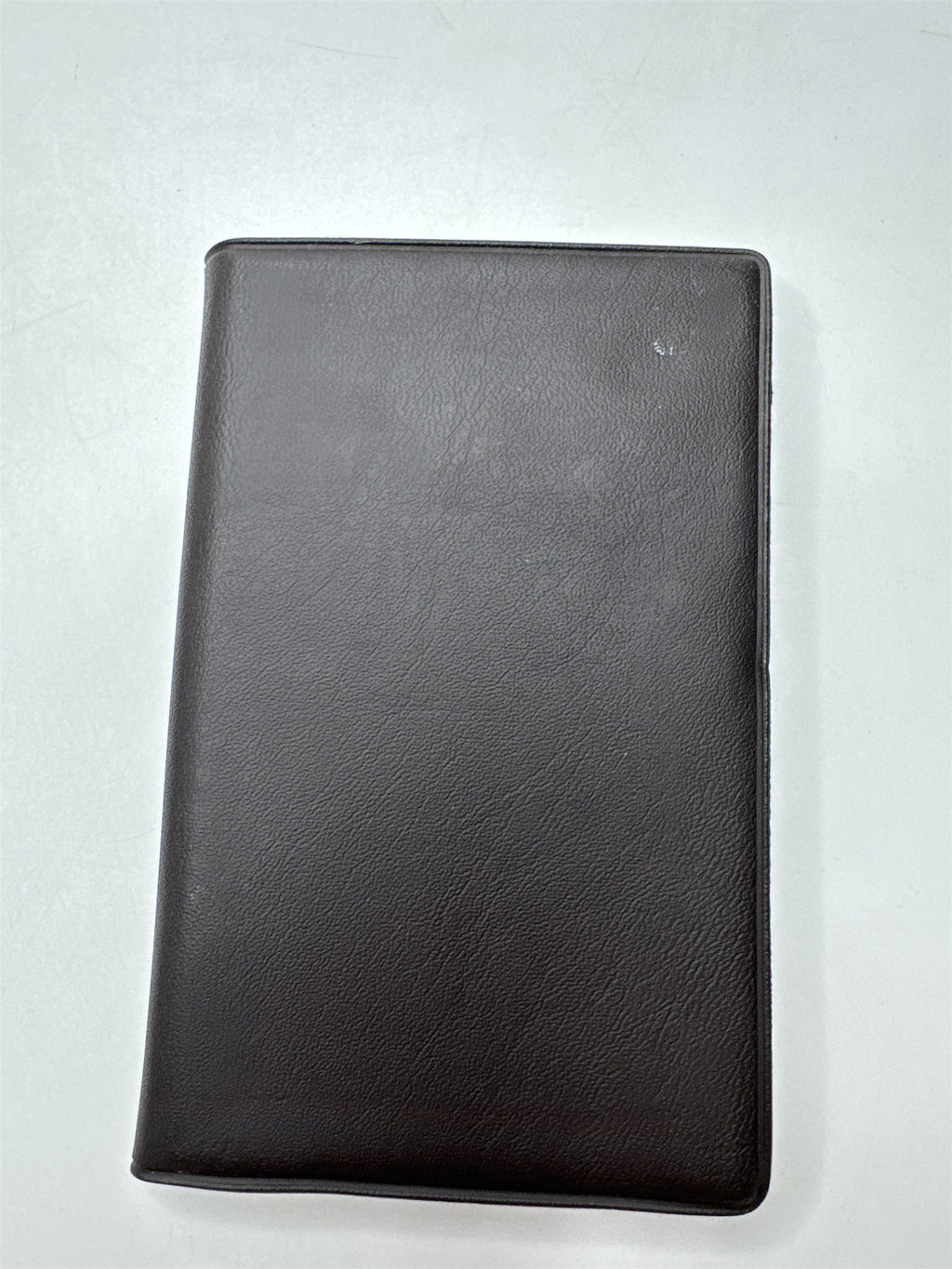 Vintage Sharp Elsi Mate EL-326H Solar Cell Calculator Black Wallet Case Working