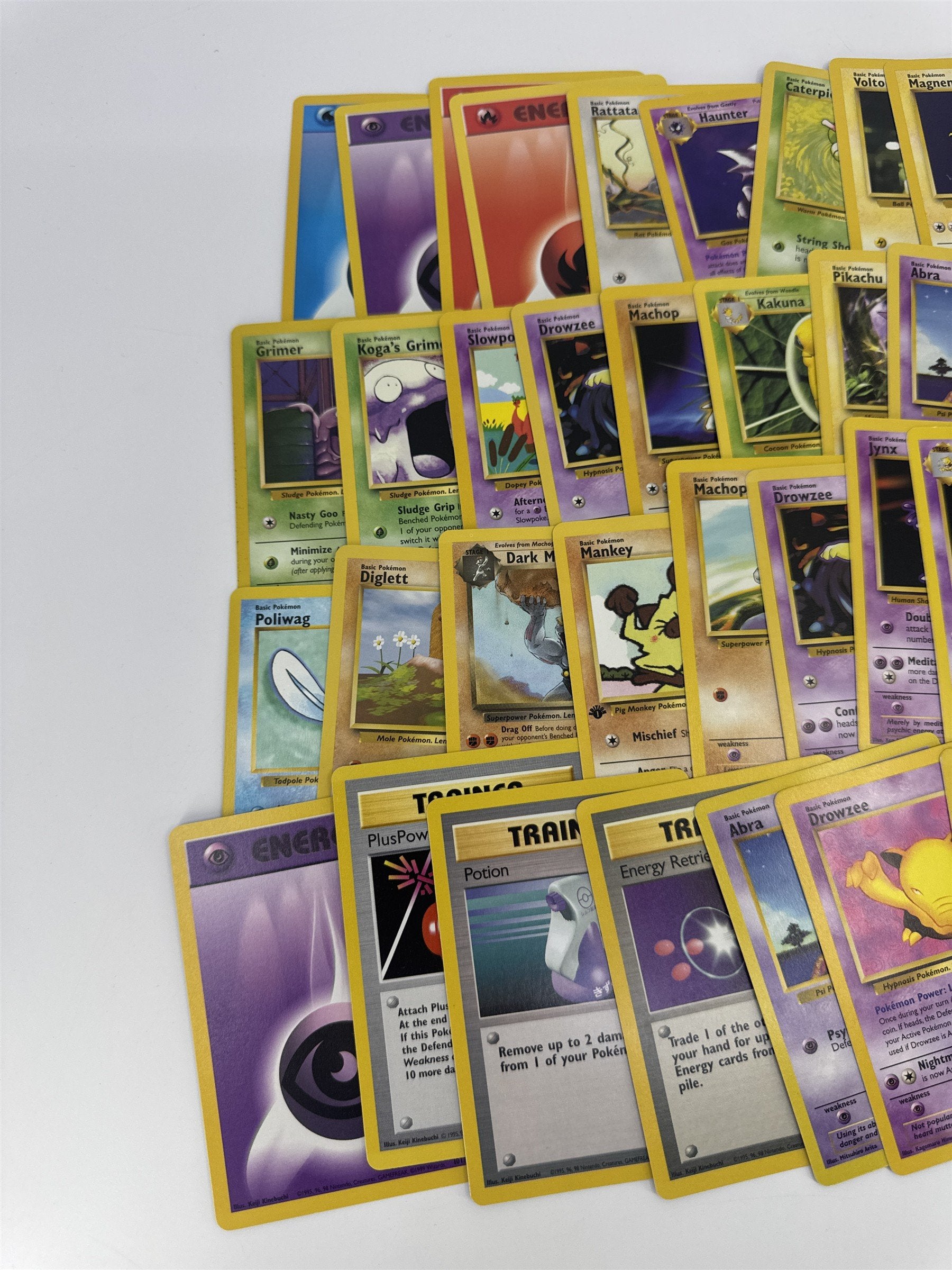 Lot of 40 Random Assorted Pokemon Playing Cards Vintage 1999 (As Pictured)