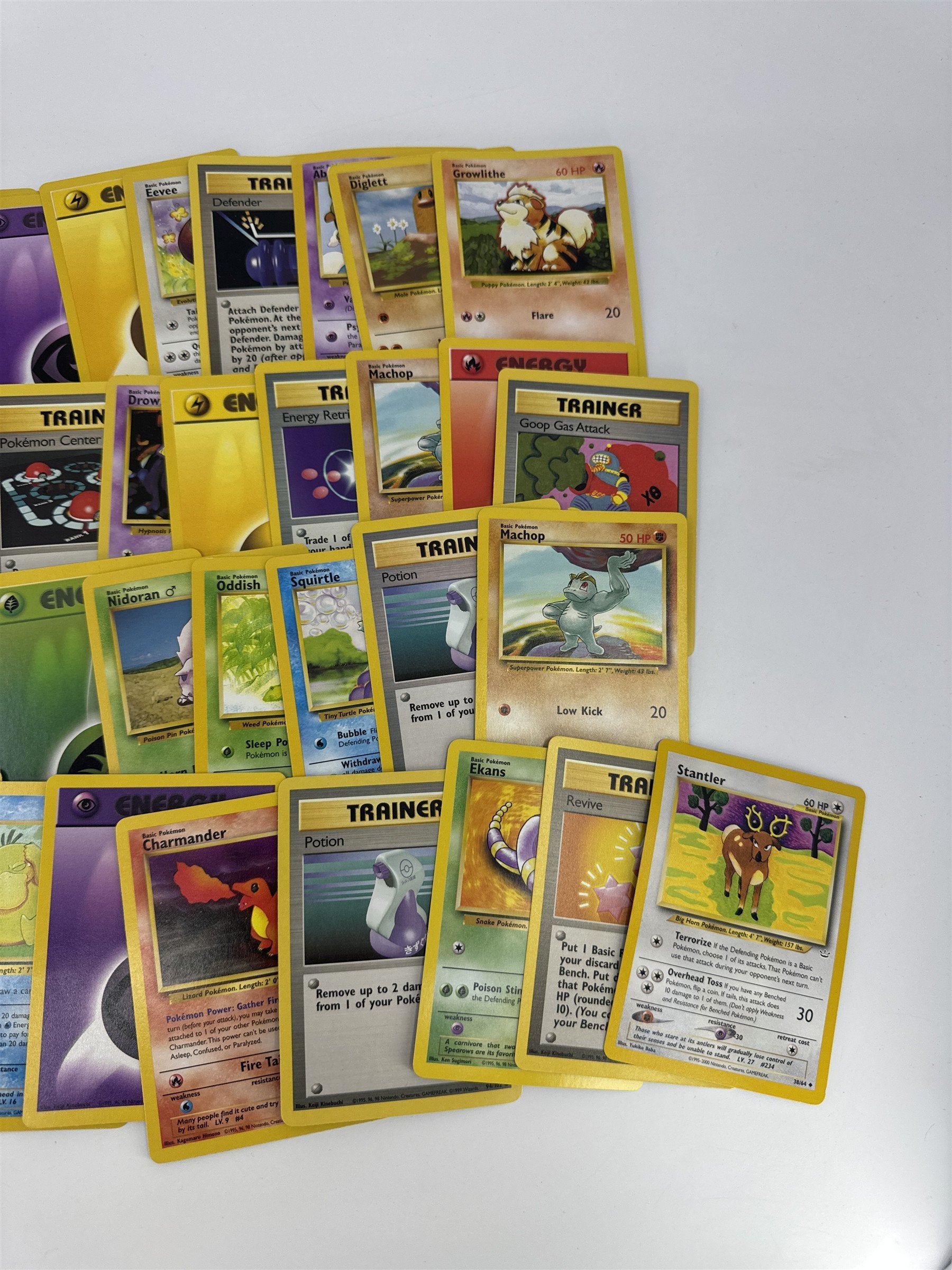 Lot of 40 Random Assorted Pokemon Playing Cards Vintage 1999 (As Pictured)