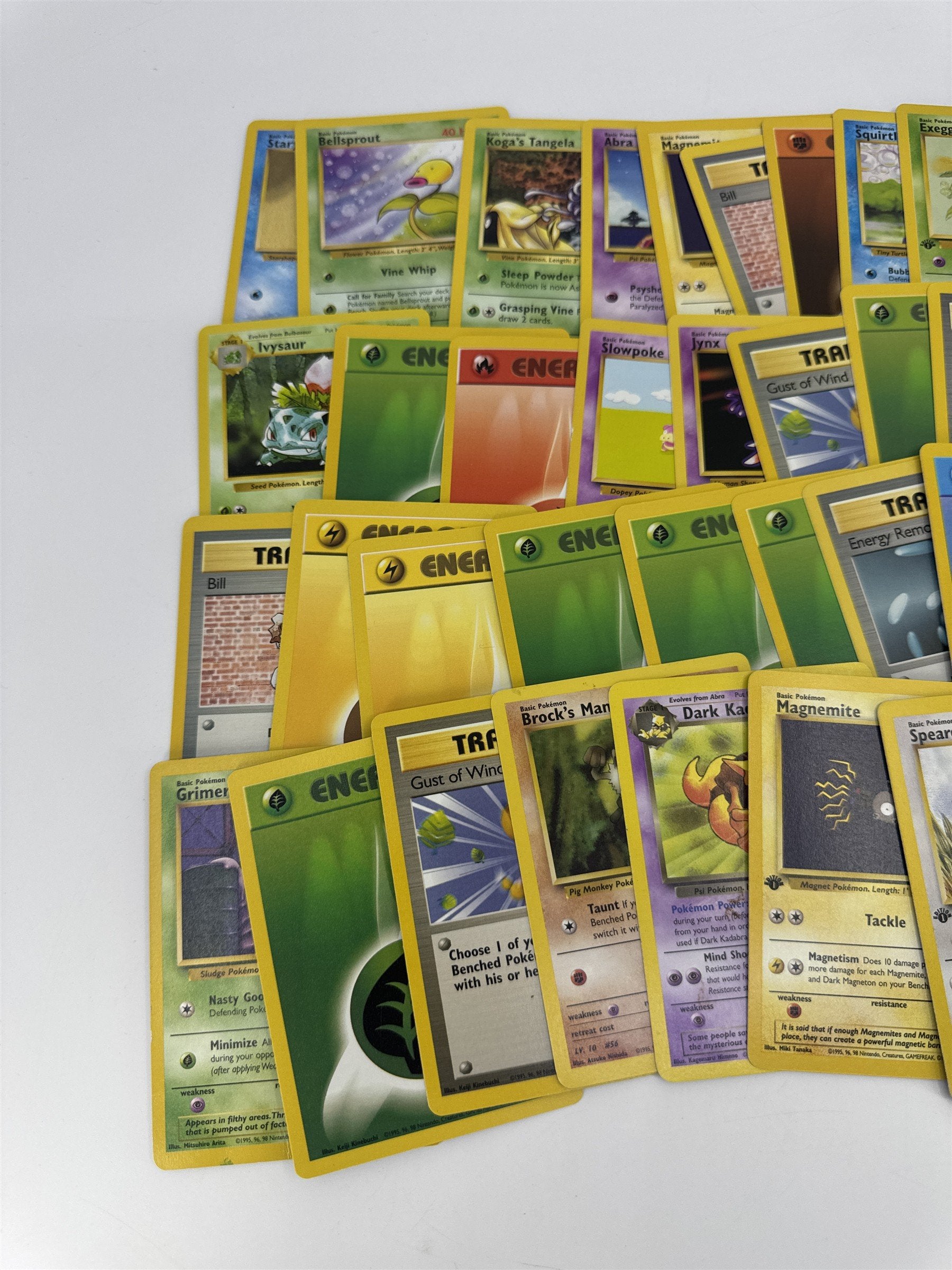 Lot of 40 Random Assorted Pokemon Playing Cards Vintage 1999 (As Pictured)