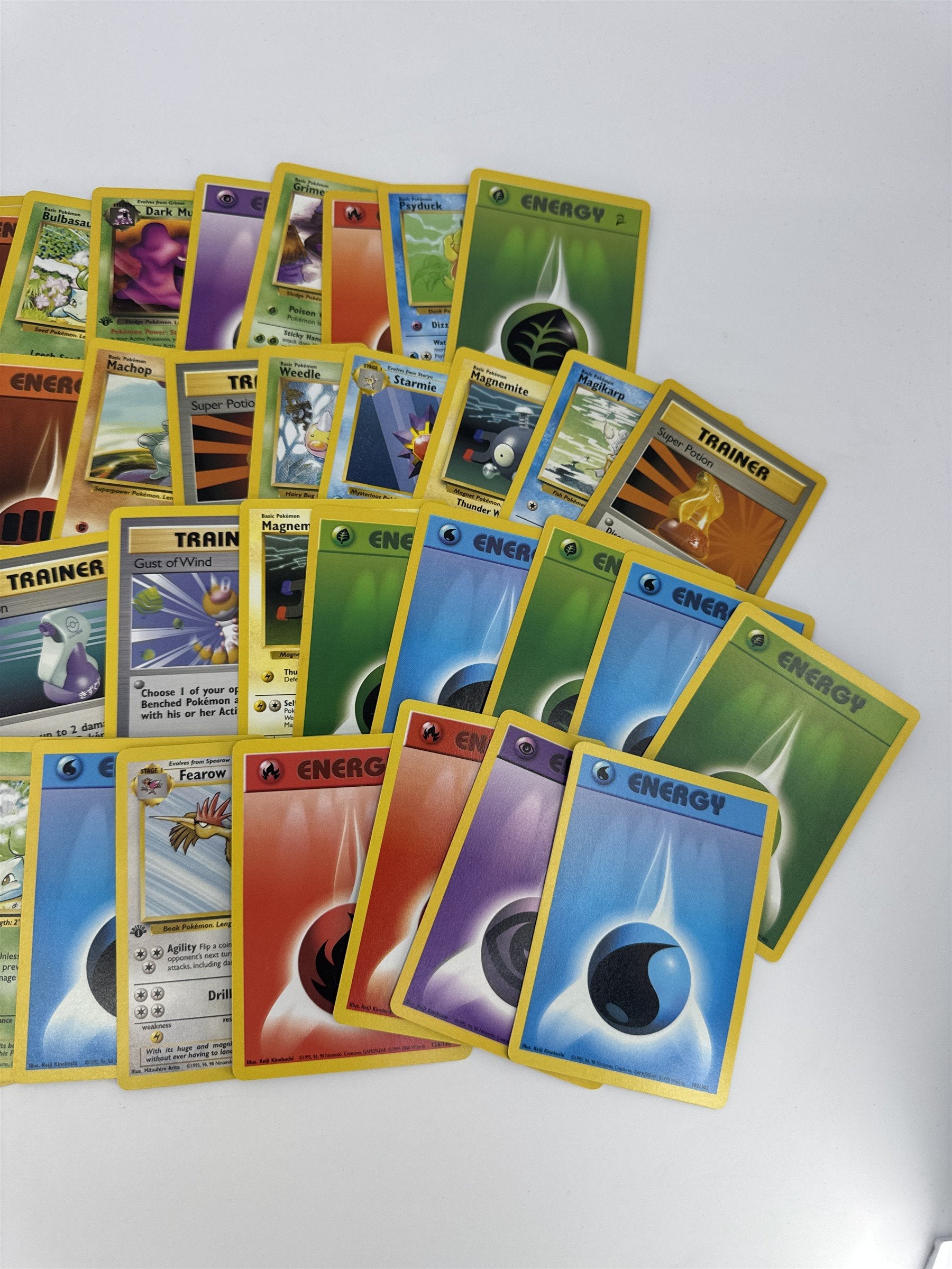 Lot of 40 Random Assorted Pokemon Playing Cards Vintage 1999 (As Pictured)