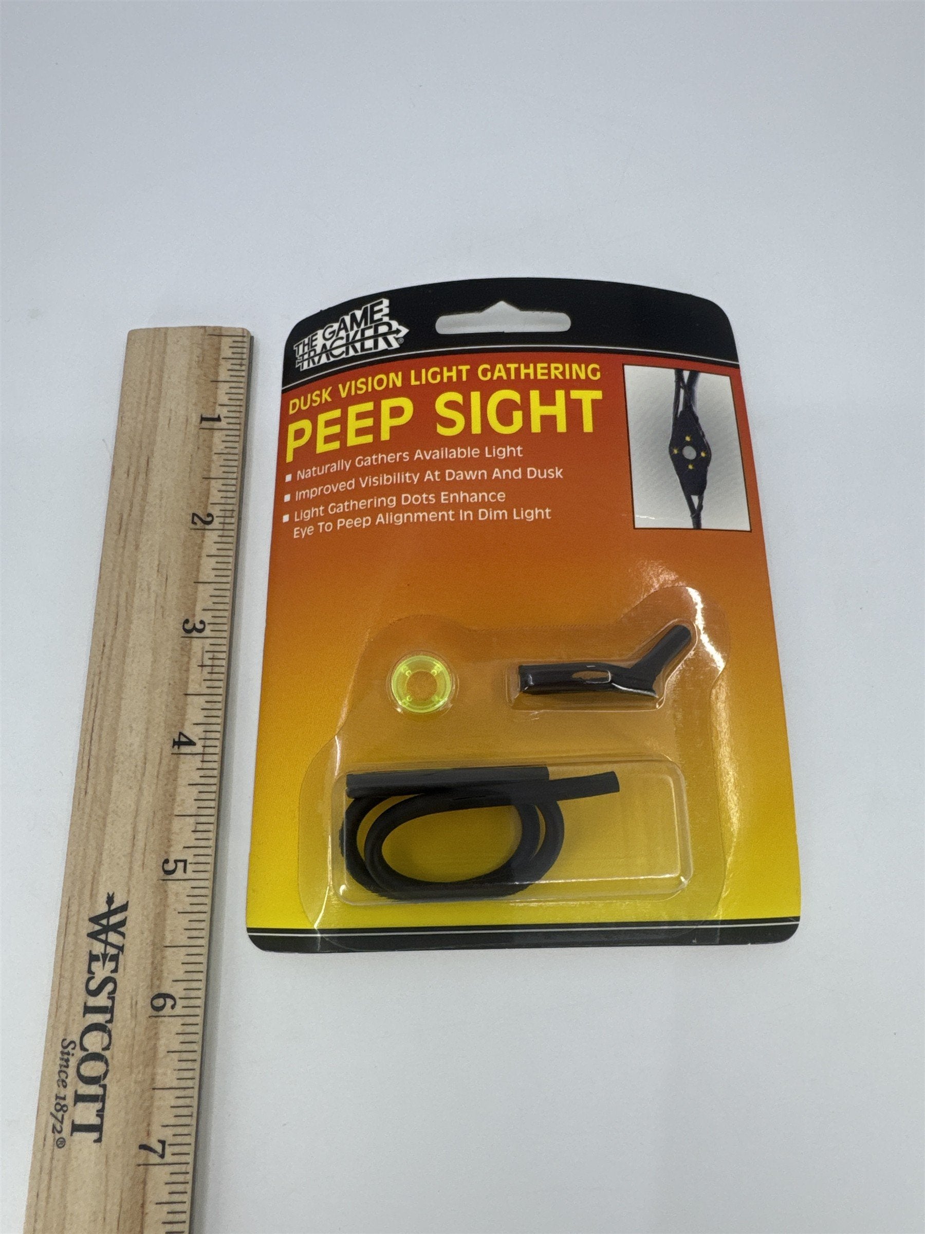 The Game Tracker Dusk Vision Light Gathering Peep Sight New In Packaging