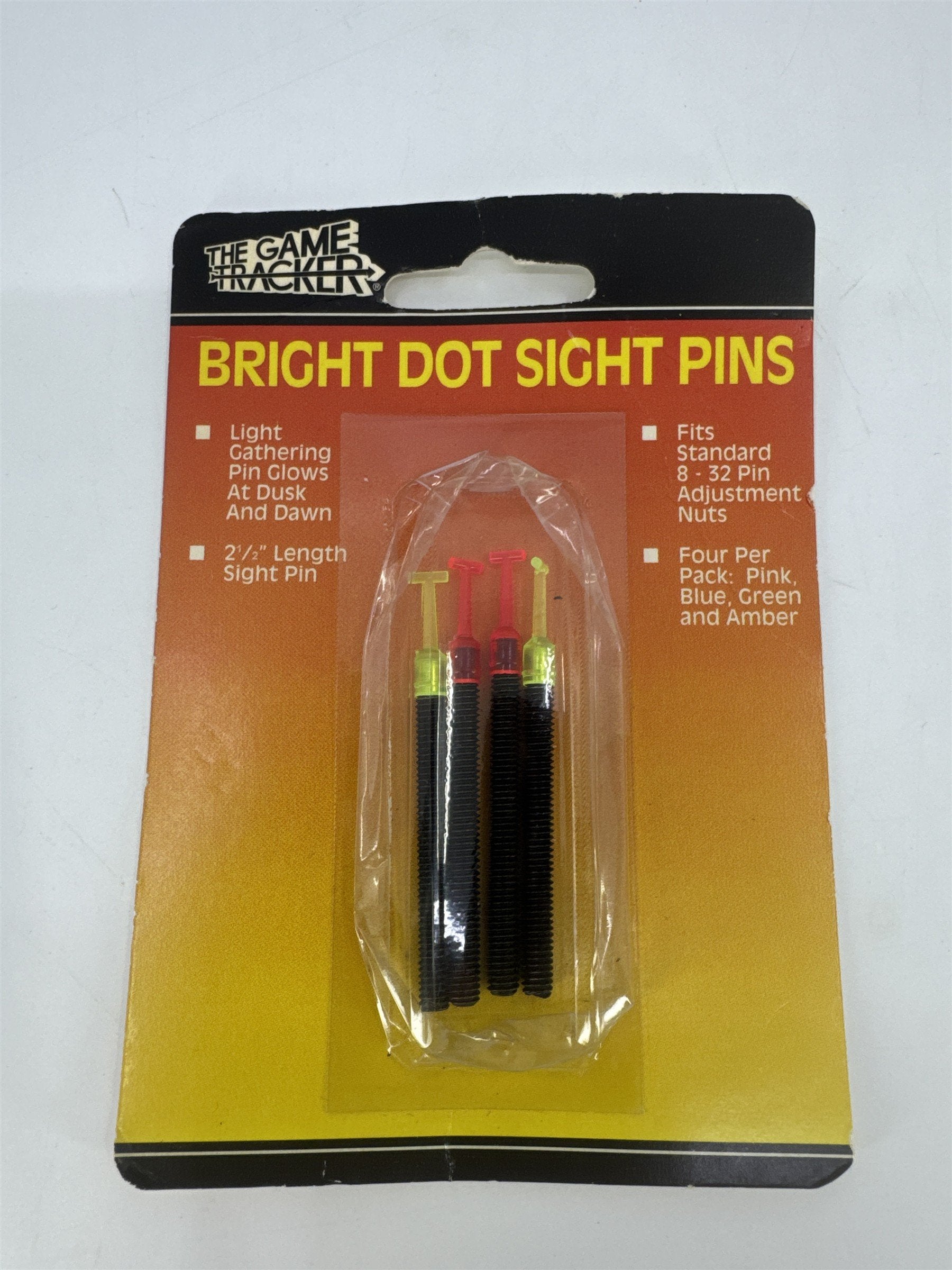 The Game Tracker Bright Dot Sight Pins Archery Set Of 4