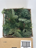 Home Interiors Artificial Foliage Pine Wreath Greenery 56061 Christmas Decor NIB