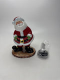 Home Interiors Santa Measuring Spoon Holder Set 59118 Christmas Ceramic NIB