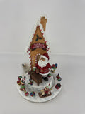Home Interiors Santa's Workshop Music Box 58057 Animated Christmas Village NIB