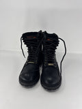 Harley-Davidson Women's Size 6 Black Leather Riding Boots Side Zip Moto