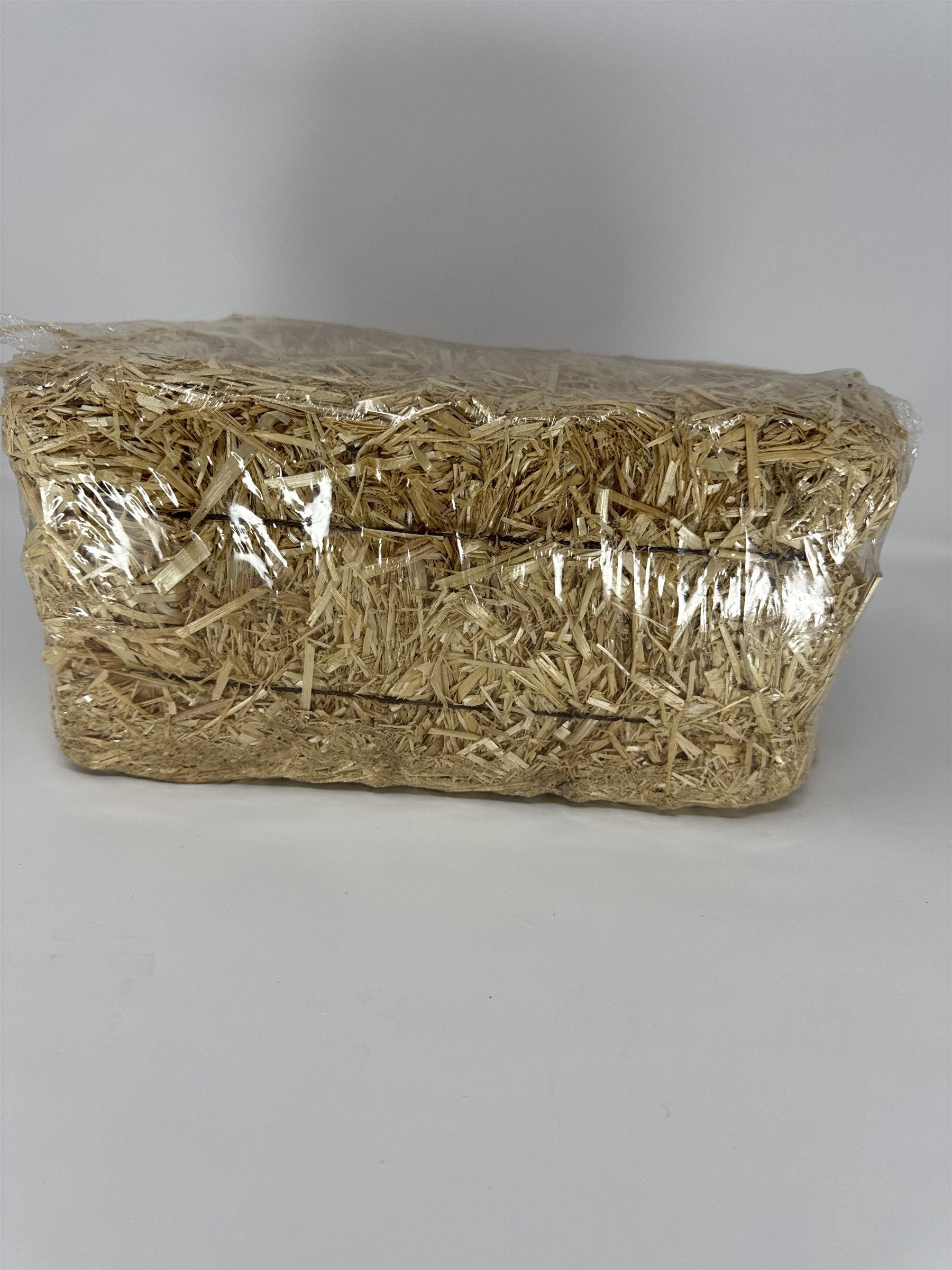 FloraCraft Natural Straw Bale 6x6x12 Large Miniature Hay Bale Fall Autumn Decor