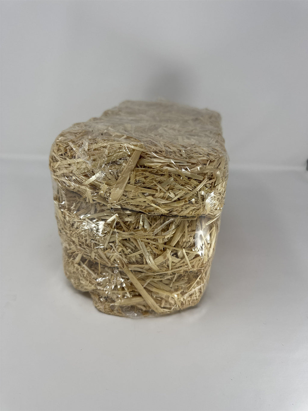 FloraCraft Natural Straw Bale 6x6x12 Large Miniature Hay Bale Fall Autumn Decor