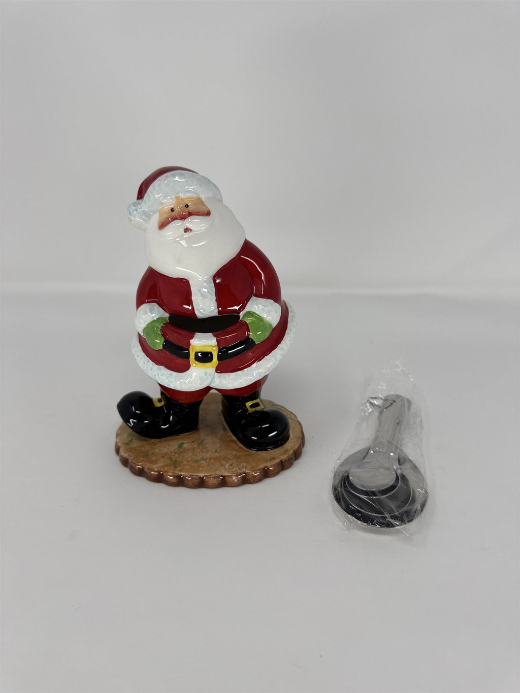 Home Interiors Santa Measuring Spoon Holder Set 59118 Christmas Ceramic