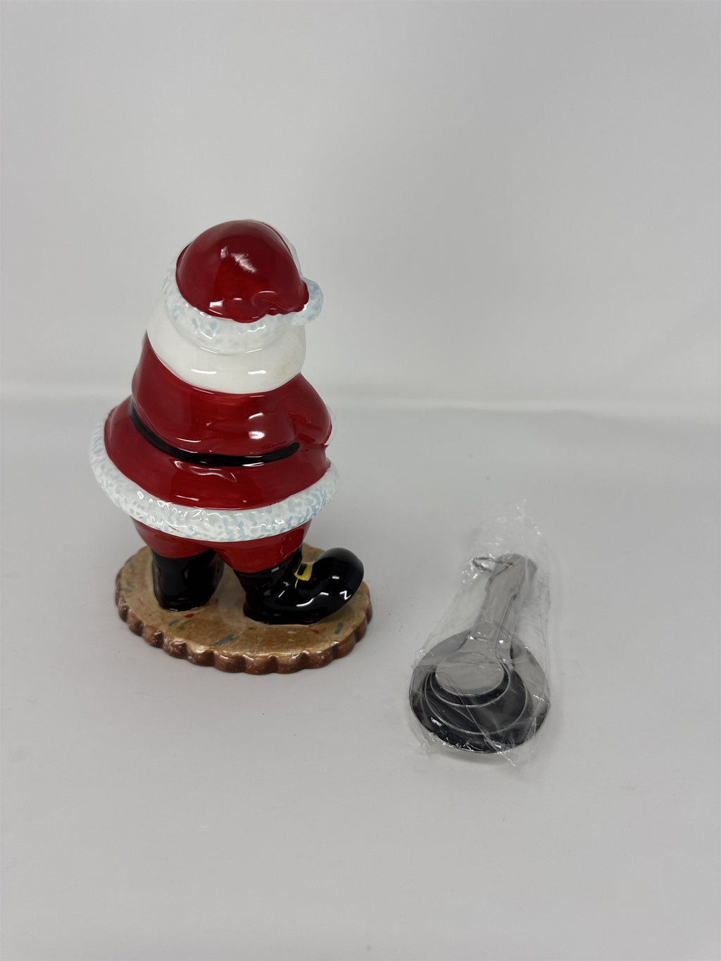 Home Interiors Santa Measuring Spoon Holder Set 59118 Christmas Ceramic