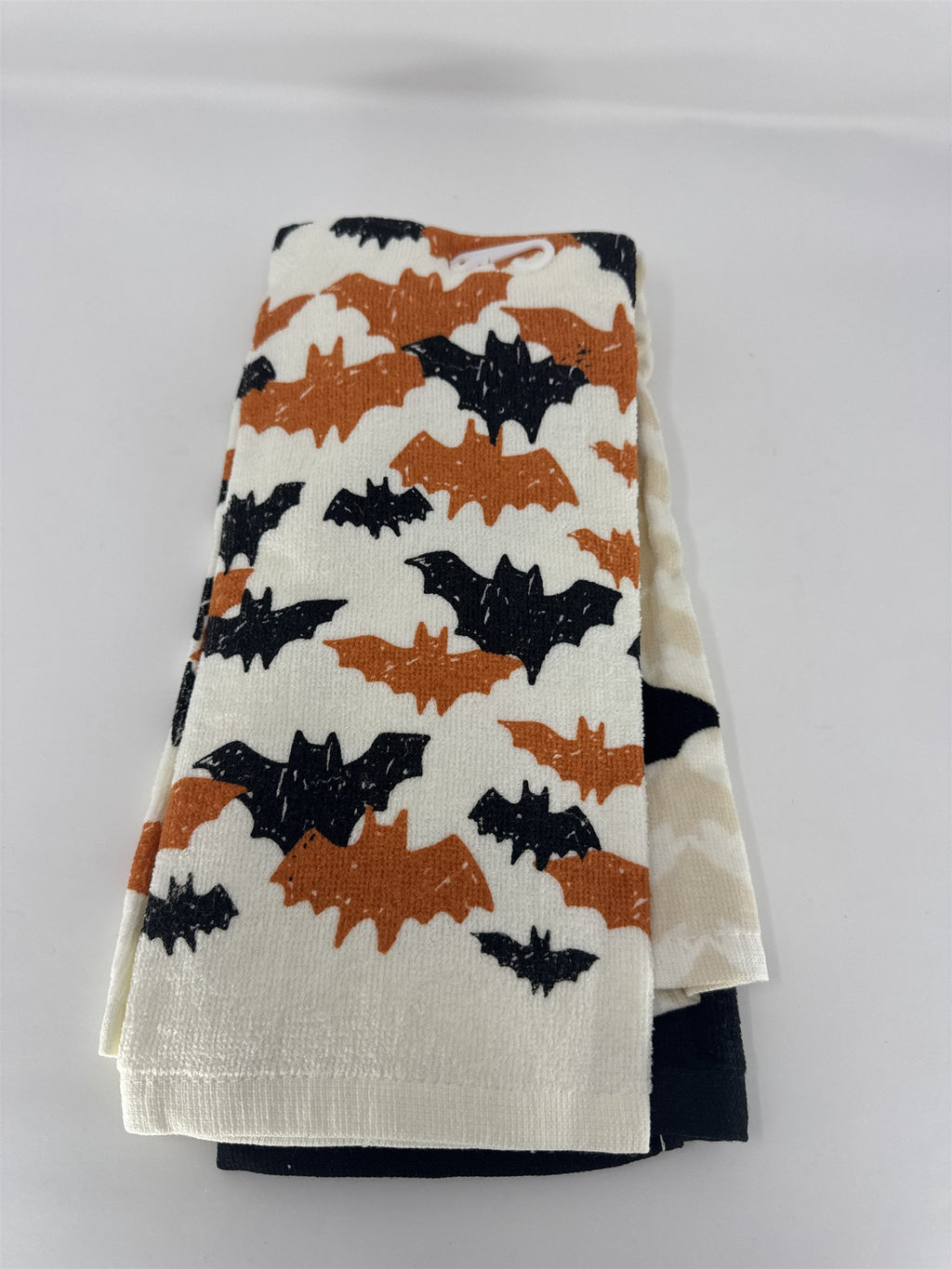 Kohl's Celebrate Halloween Together Kitchen Towels Set 2 Bats Boo Eek