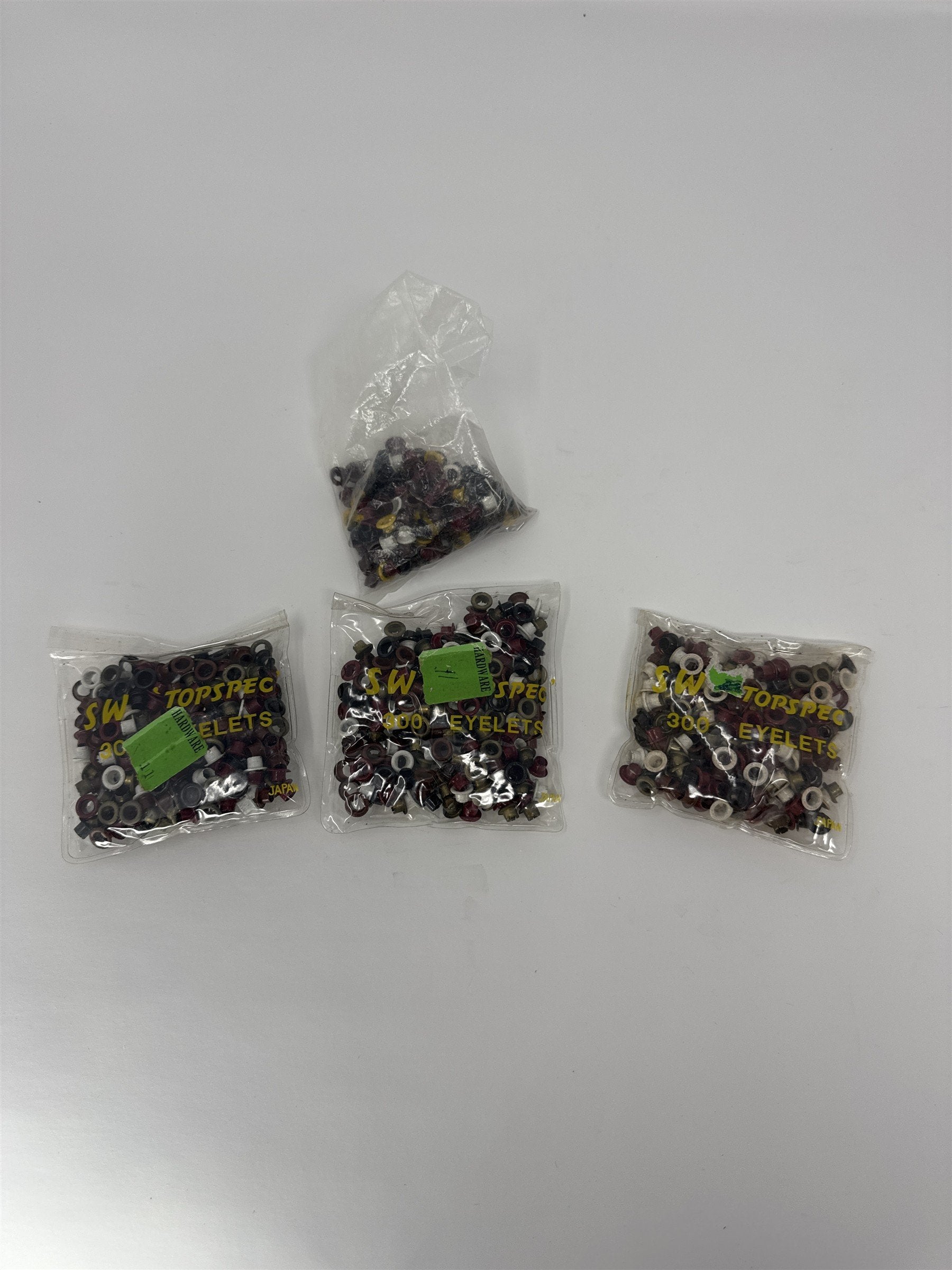 Vintage SW Topspec Eyelets Japan Multi Color Mixed Lot