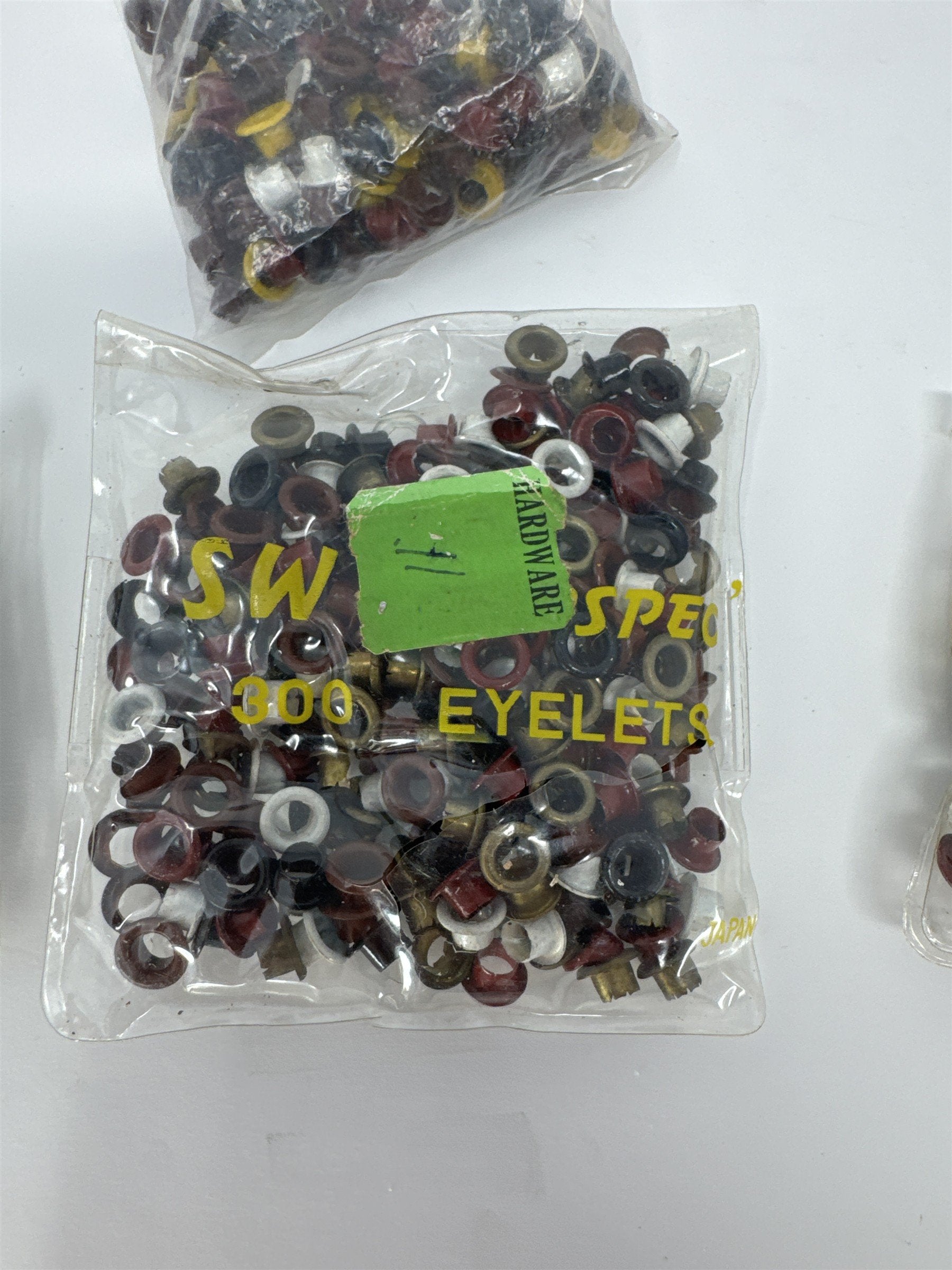 Vintage SW Topspec Eyelets Japan Multi Color Mixed Lot