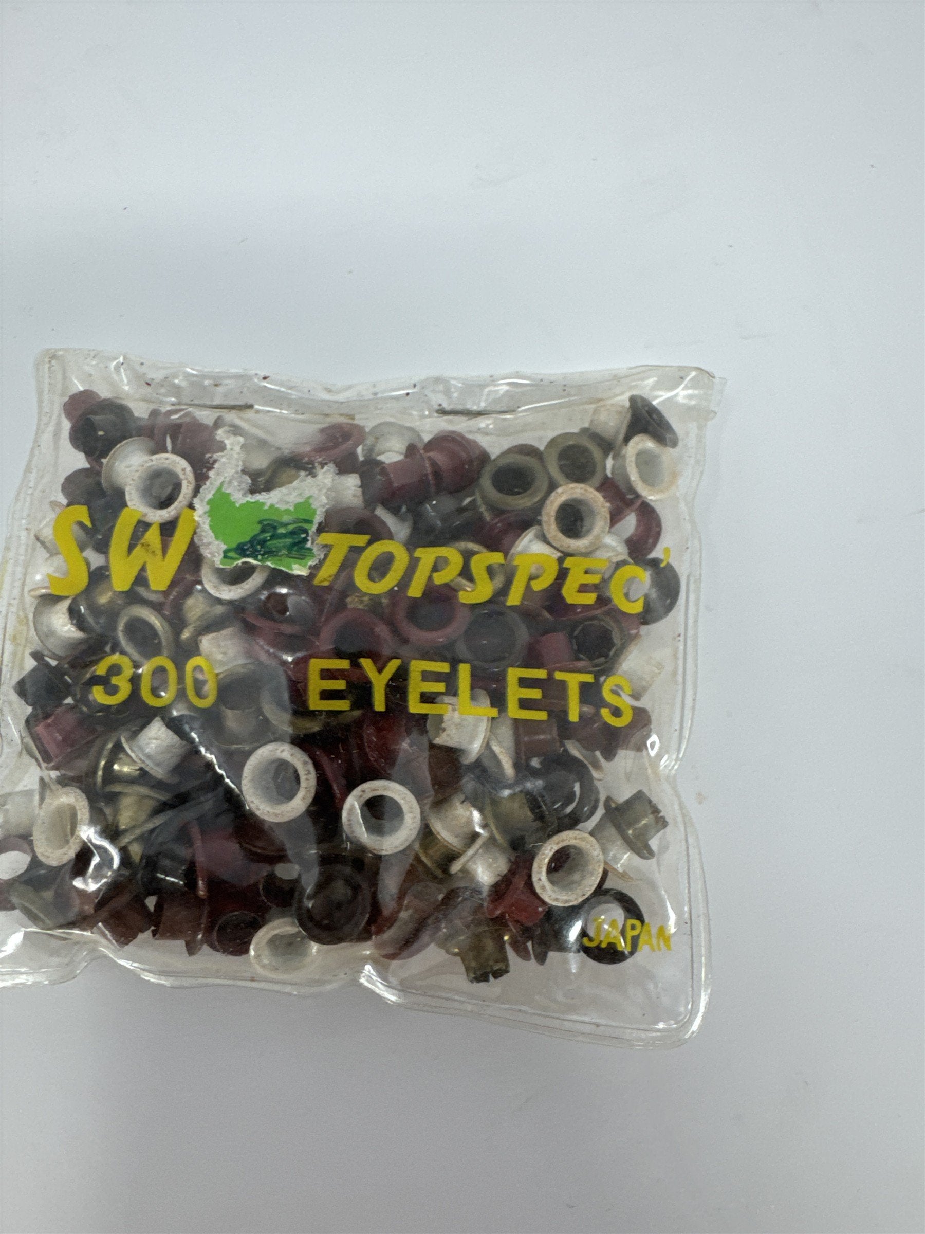 Vintage SW Topspec Eyelets Japan Multi Color Mixed Lot