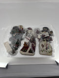 Home Interiors 57060 Country Christmas Figurine Set of 3 Santa Snowman Tree NIB