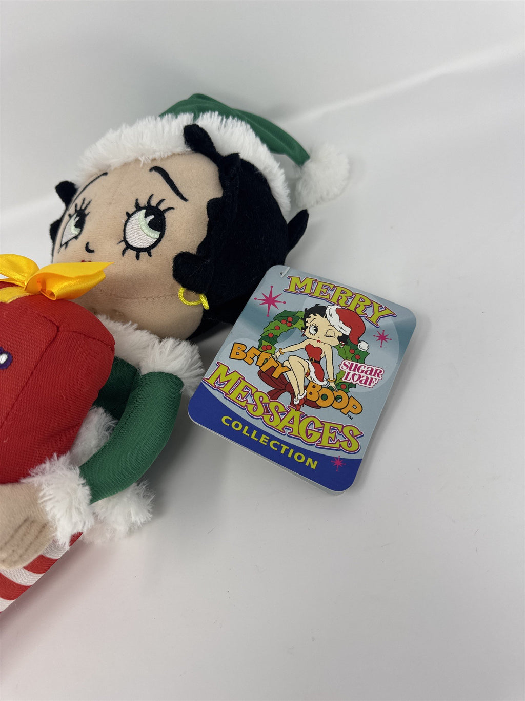 Betty Boop Christmas Elf Plush Sugar Loaf Better Not Pout Holiday Doll Gift