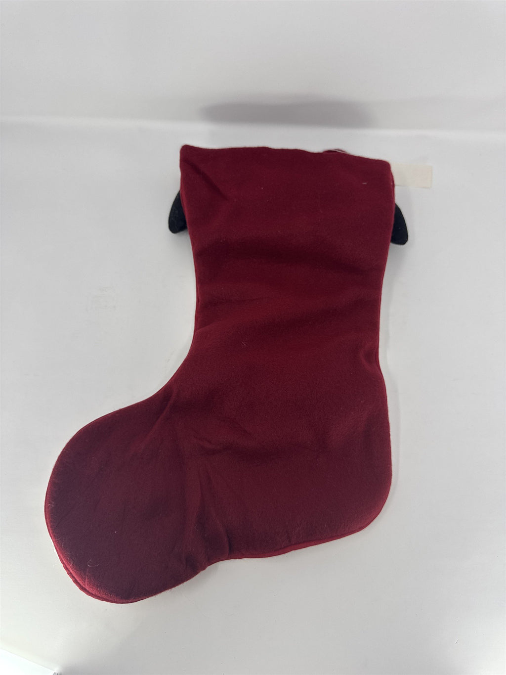 Home Interiors Santa Christmas Cheer Stocking 56031 Reindeer 3D Plush