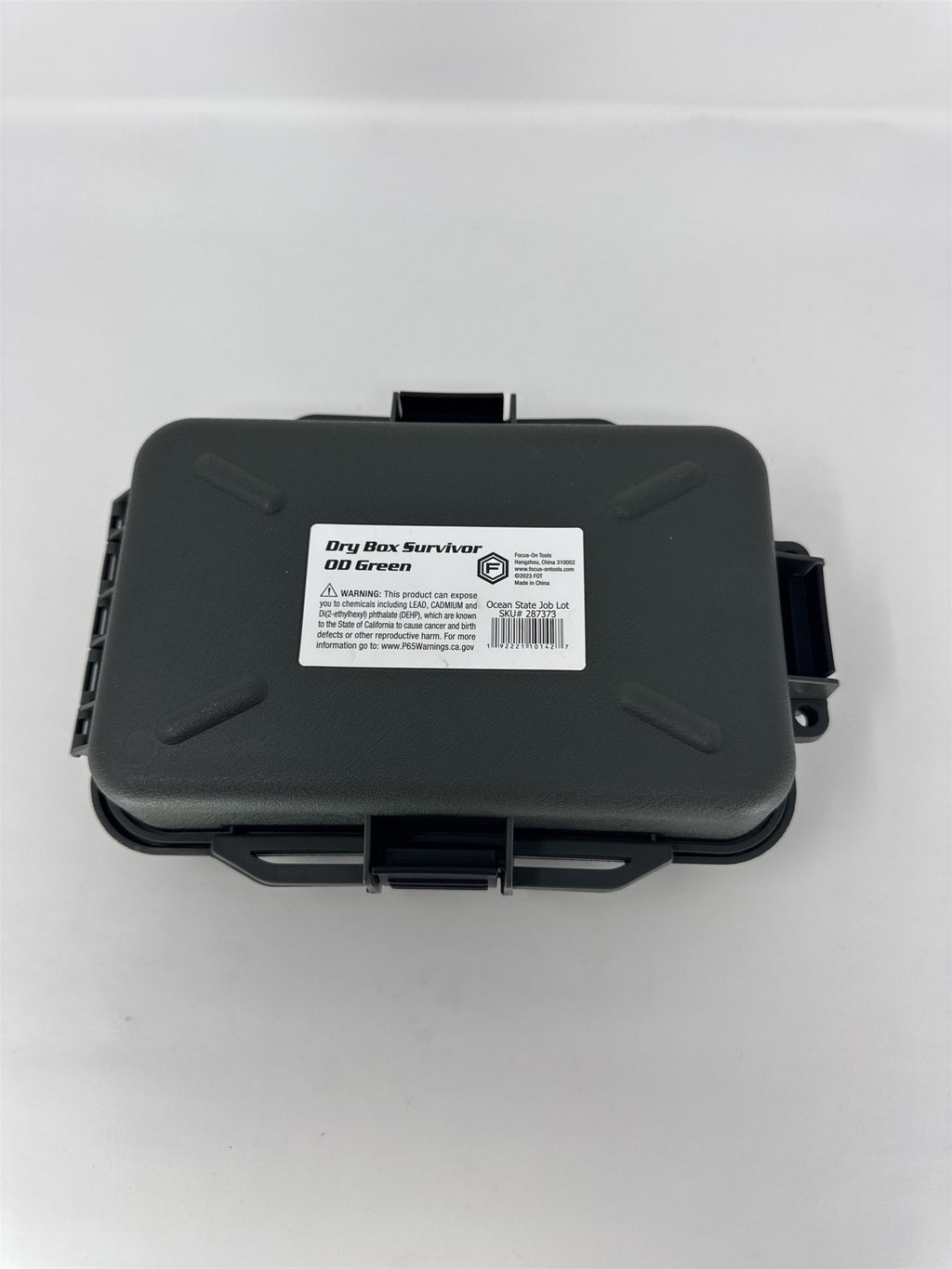 Ridgeline Dry Box Survivor OD Green Waterproof Storage Case Camping Boating