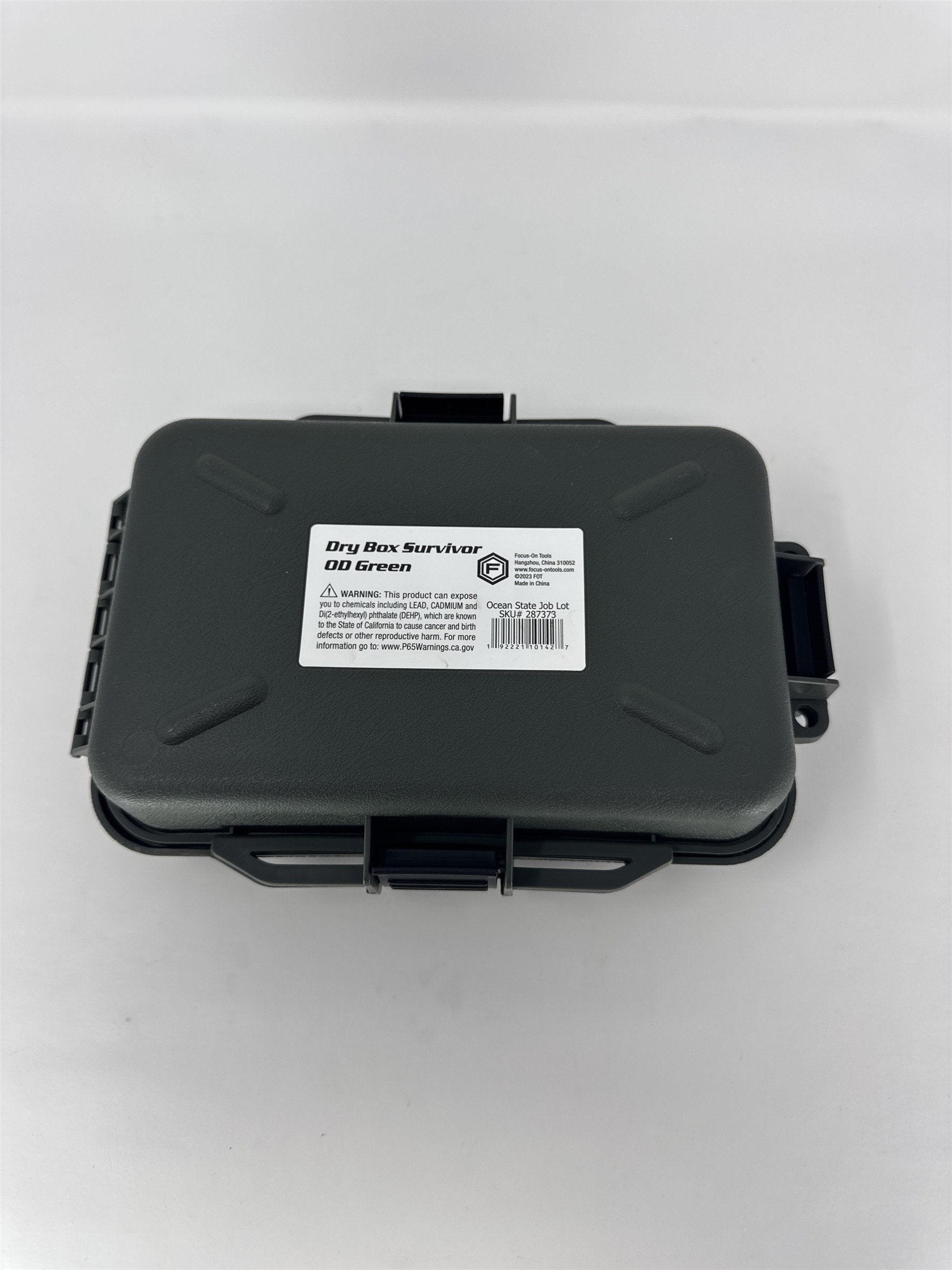 Ridgeline Dry Box Survivor OD Green Waterproof Storage Case Camping Boating
