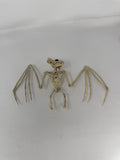 Halloween Bat Skeleton Prop Posed Bird Bone Figurine Haunted House Decor
