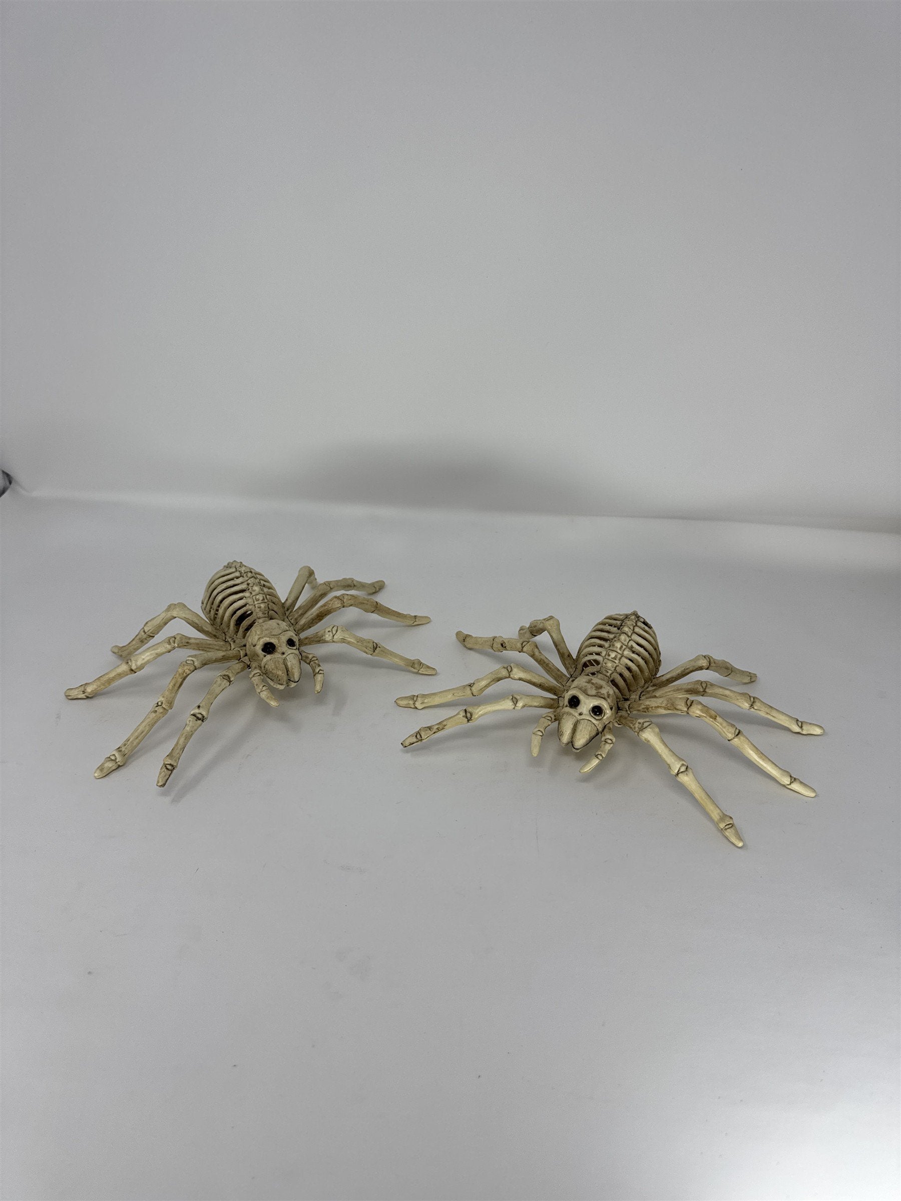 Halloween Spider Skeleton Props Pair Creepy Crawler Haunted House Decor