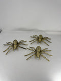 Halloween Spider Skeleton Props Lot of 3 Creepy Crawler Haunted House Decor