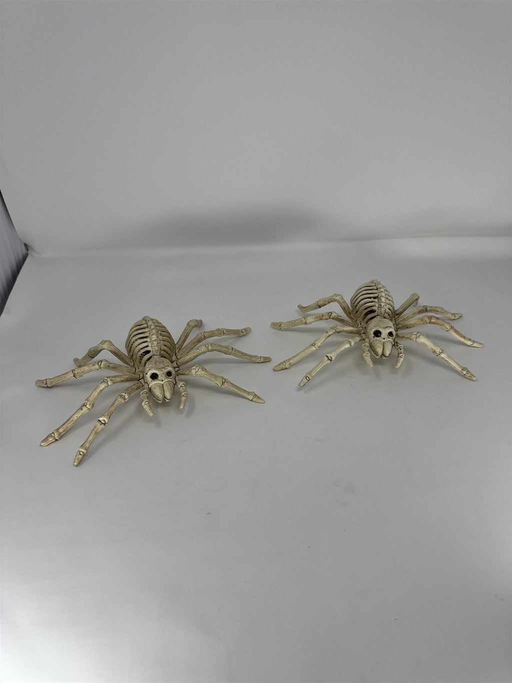 Halloween Spider Skeleton Props Set of 2 Creepy Crawler Haunted House Decor