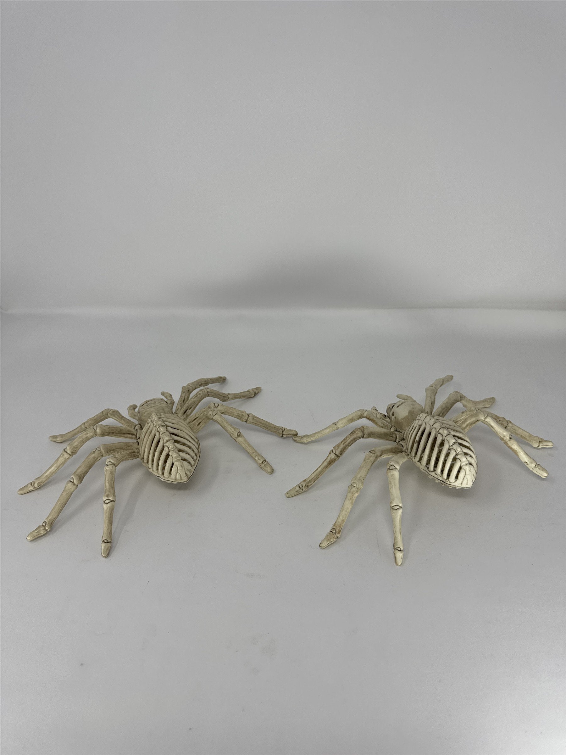 Halloween Spider Skeleton Props Set of 2 Creepy Crawler Haunted House Decor