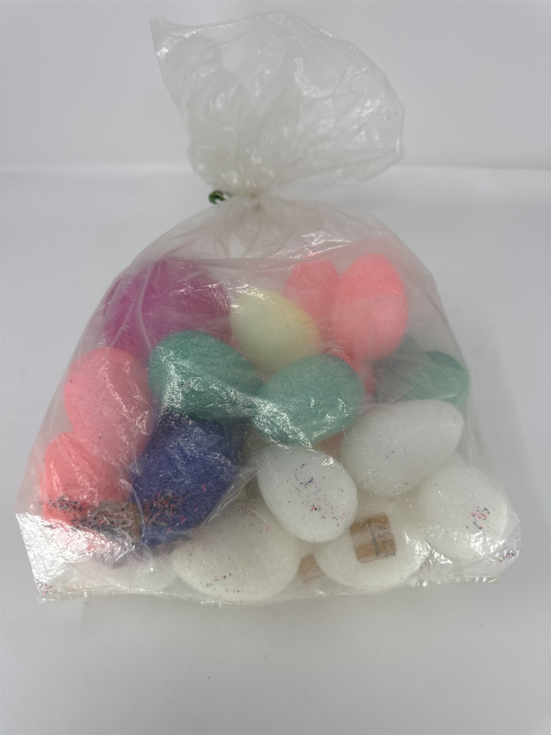 Easter Egg Home Decor Lot Foam Eggs Vase Filler Craft Supplies Vintage