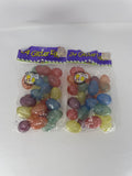 Vintage Hill's Mini Easter Eggs Lot of 48 Glitter Plastic Easter Eggs