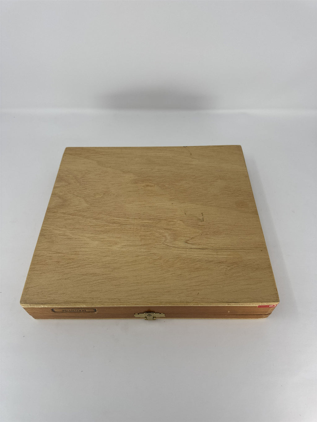 Padron Cigars Empty Wooden Cigar Box Magnum Series Natural Wood Storage