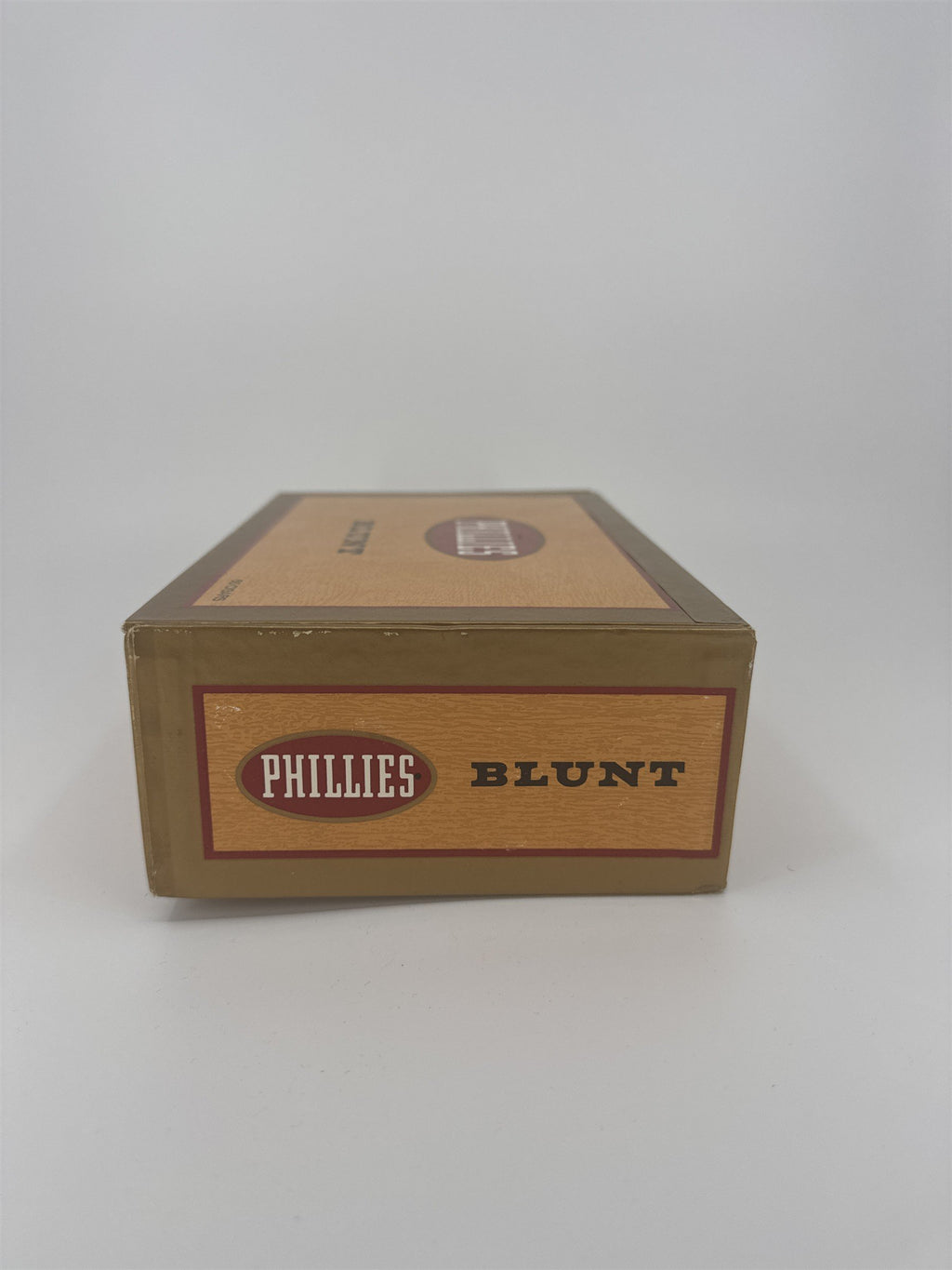 Phillies Blunt Empty Cigar Box Vintage Tobacco Advertising Storage Case 50ct
